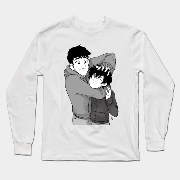 Hiro and Tadashi Long Sleeve T-Shirt by Sebatticus